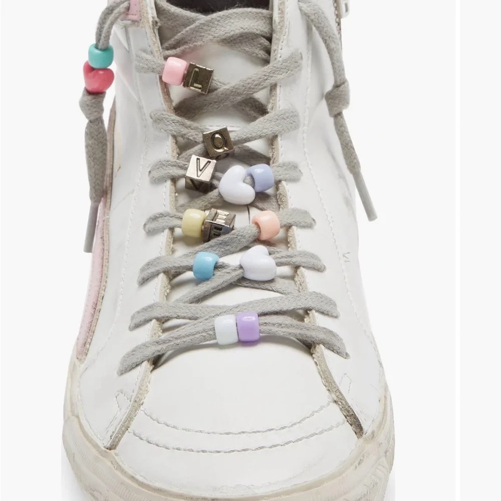 Women's Golden Goose Classic Slide High Top Sneakers - Picture 14 of 16